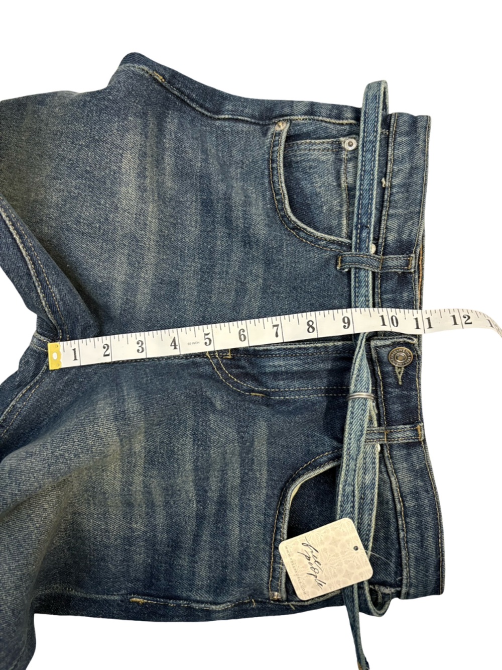 Free People We The Free NWT Sabine Slim Straight Size 27 - Picture 10 of 16